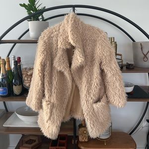 Soft fuzzy coat